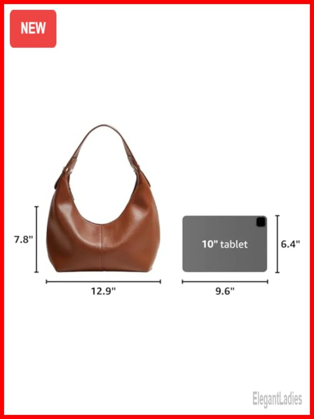 Vegan Leather Hobo Tote Bag Y2K Shoulder Purse Clutch